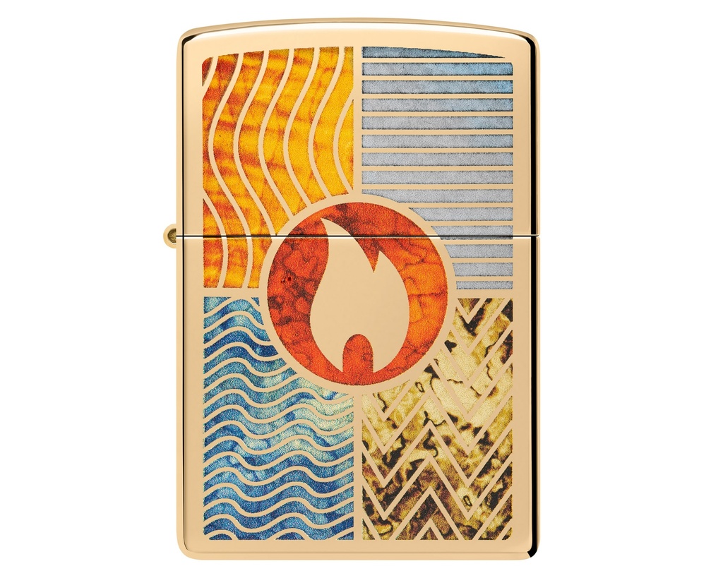 Lighter Zippo Elements of Earth Design