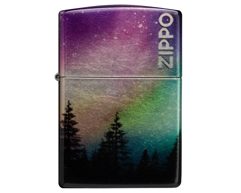 Lighter Zippo Colorful Sky Design with Zippo Logo