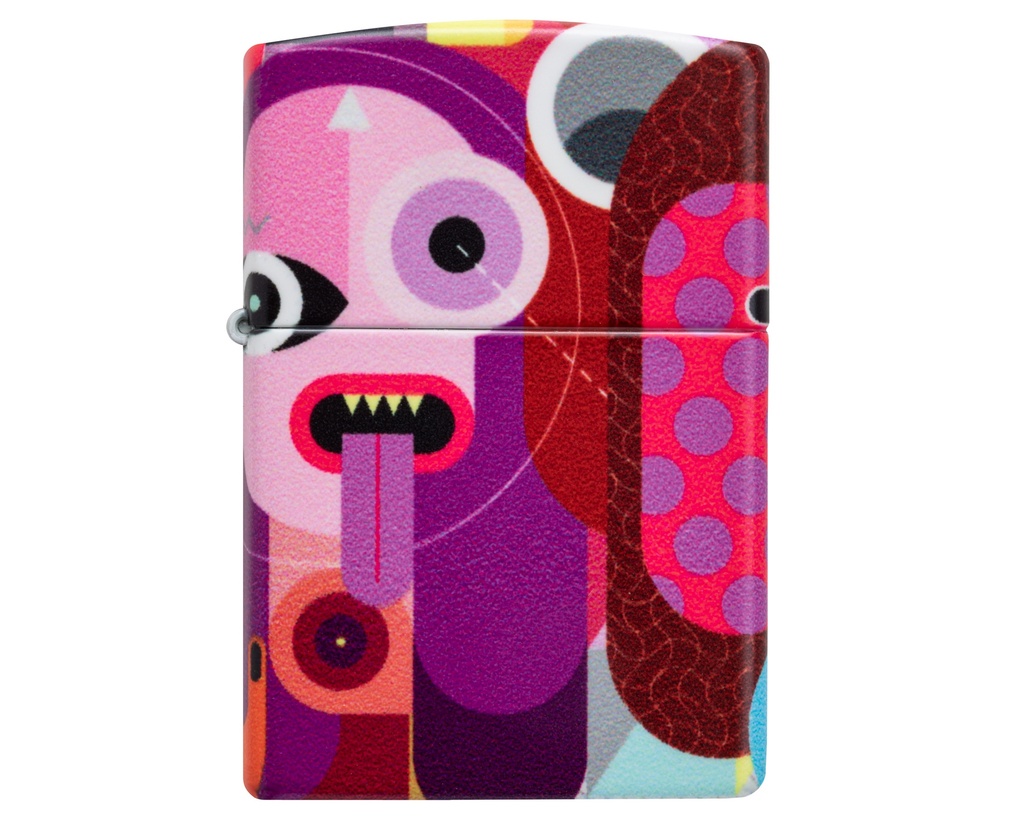 Lighter Zippo Abstract People Design