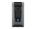 Briquet Colibri Stealth Triple Jet Charbon de Bois/Noir