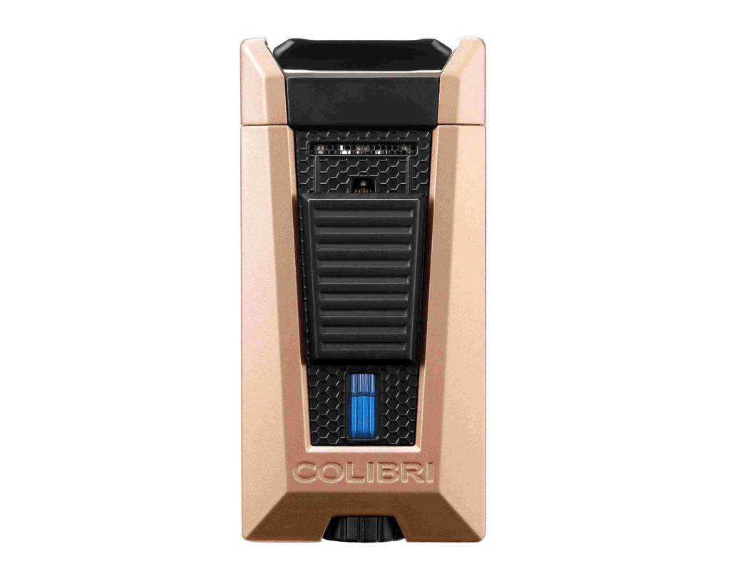 Aansteker Colibri Stealth Triple Jet Goud Zwart