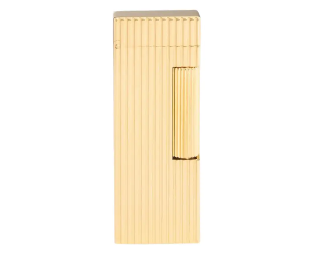 Aansteker Dunhill Rollagas Lines Gold Plated