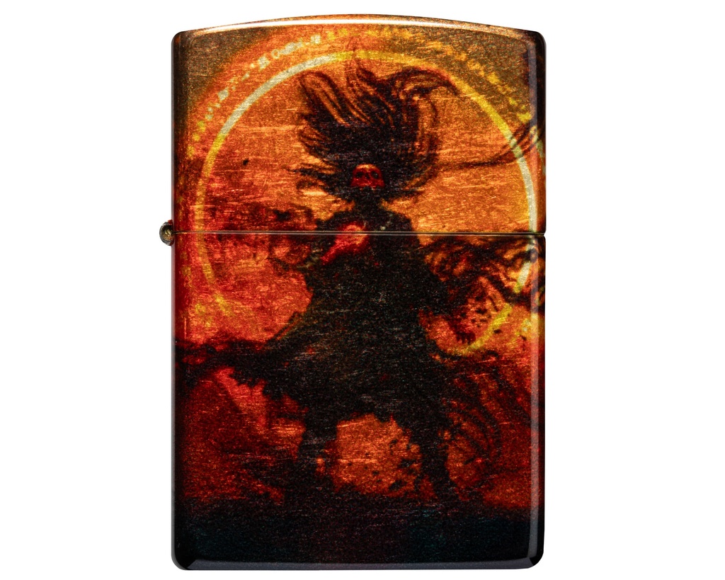 Lighter Zippo Wizard of Evil Spirits Design