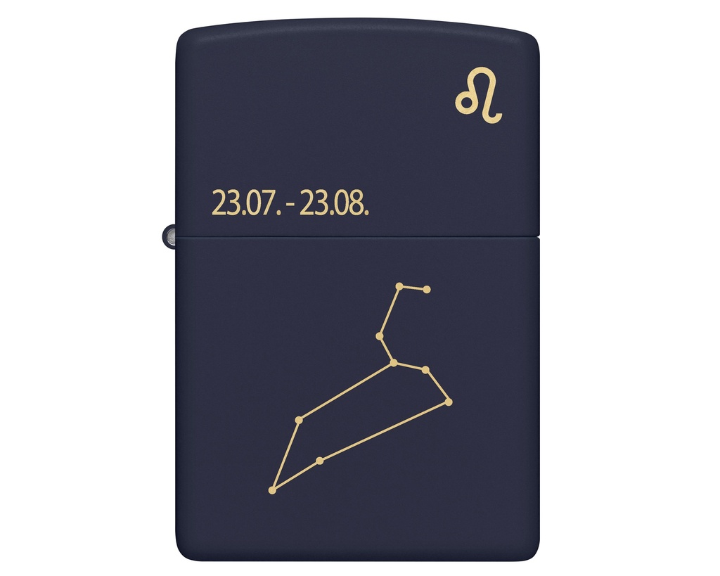 Briquet Zippo Zodiac Leo Design