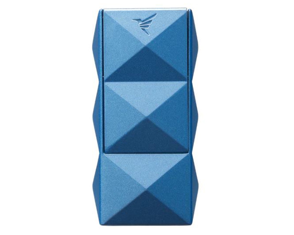 Briquet Colibri Quasar II Double Jet Bleu