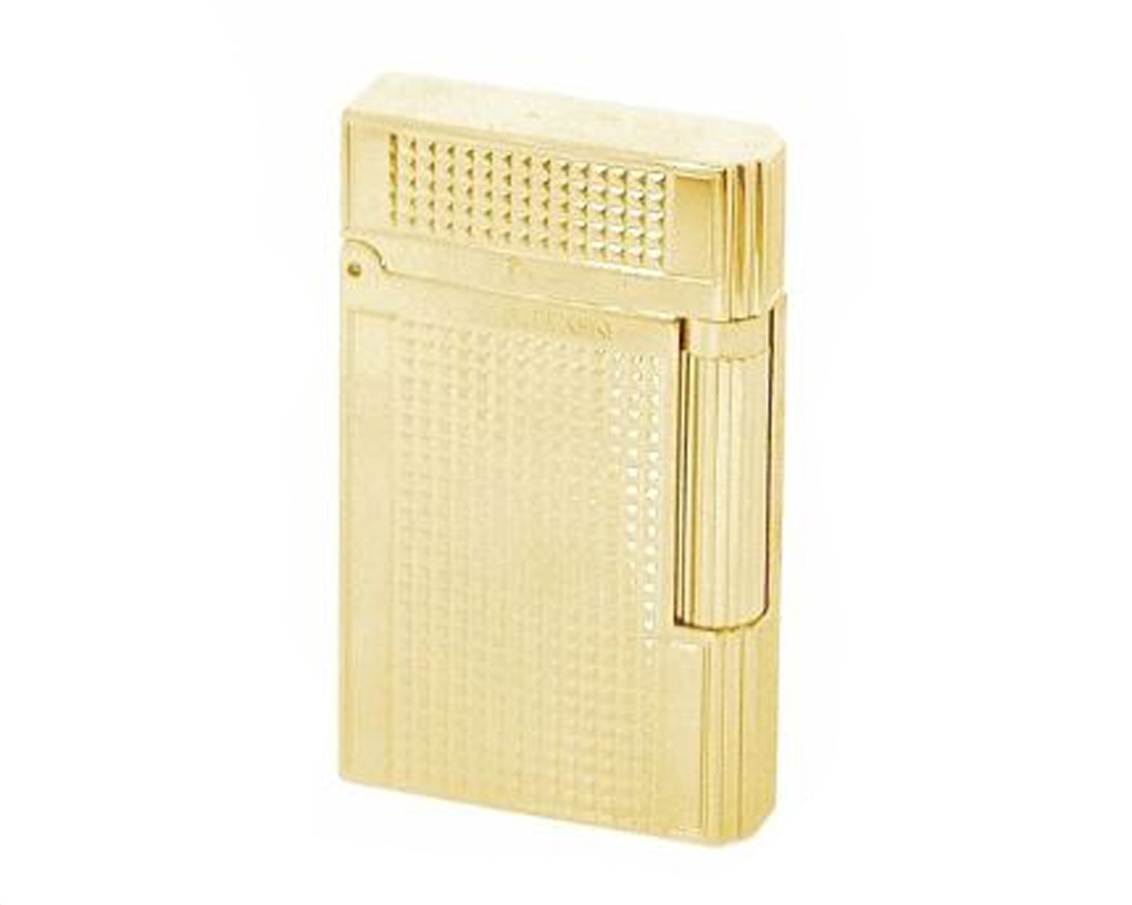 Aansteker Lubinski Celebration Pipe Gold Plated Diamonds