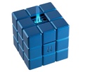 Aansteker Colibri Tafel Heritage Cube Double Jet / Soft Flame Blauw
