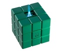 Table Lighter Colibri Heritage Cube Double Jet / Soft Flame Green