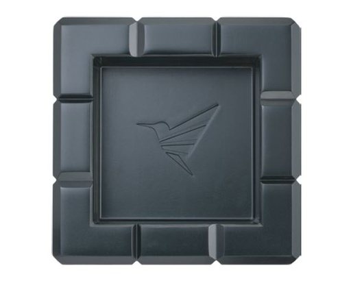 [AT125T1] Ashtray Cigar Colibri Heritage Cube Black