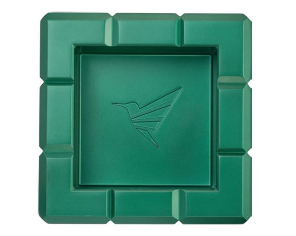 Cendrier Cigare Colibri Heritage Cube Vert