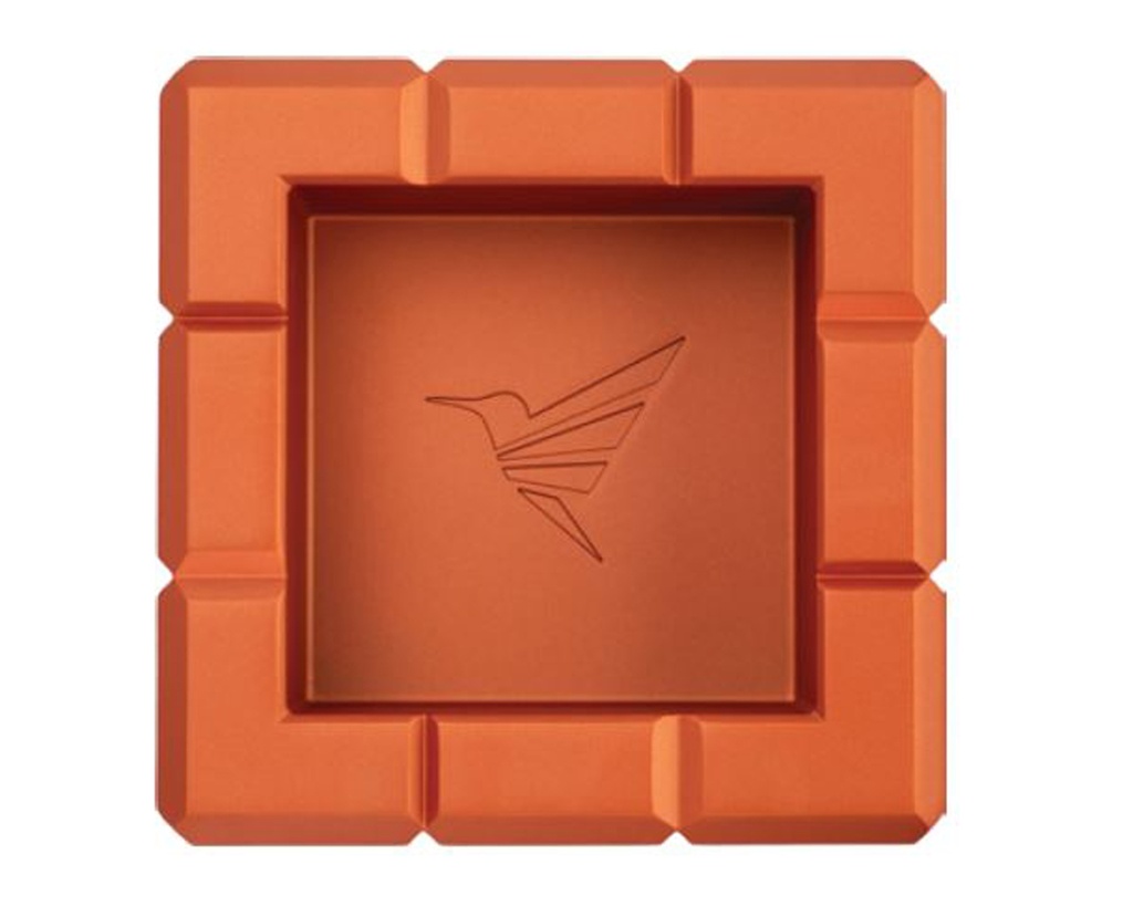 Ashtray Cigar Colibri Heritage Cube Orange
