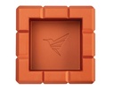 Ashtray Cigar Colibri Heritage Cube Orange