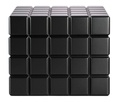 Humidor Colibri Heritage Cube Zwart - 60-80 Sigaren