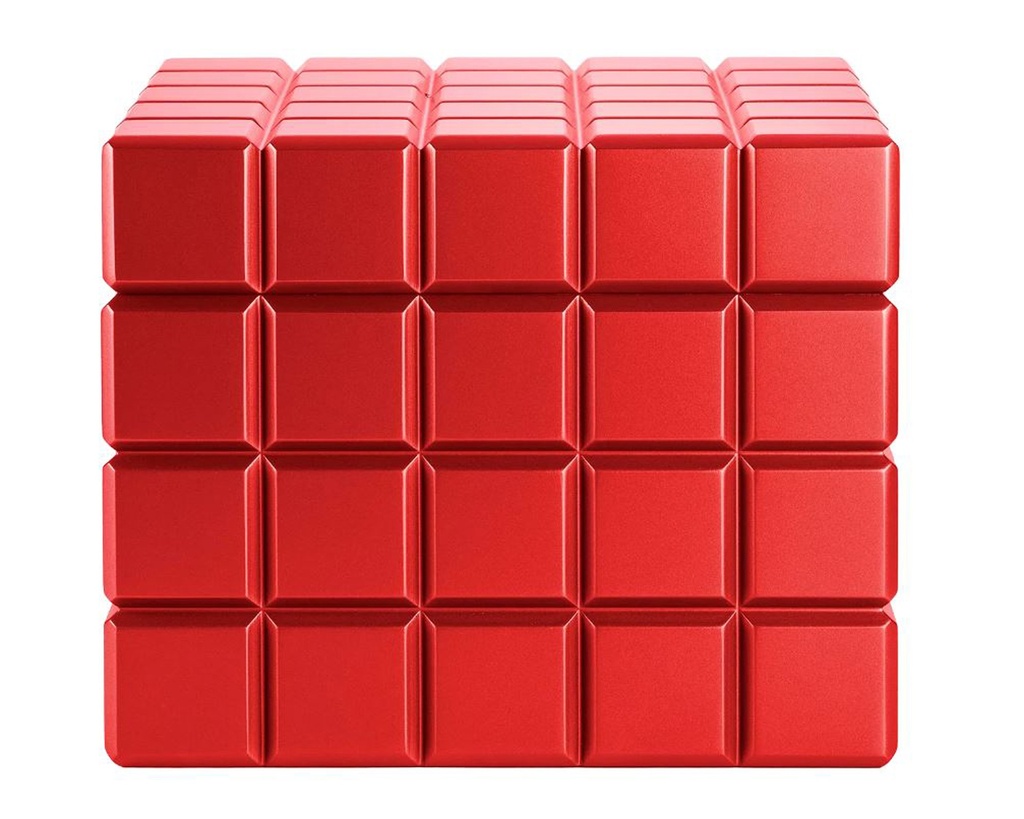Humidor Colibri Heritage Cube Rouge - 60-80 Cigares