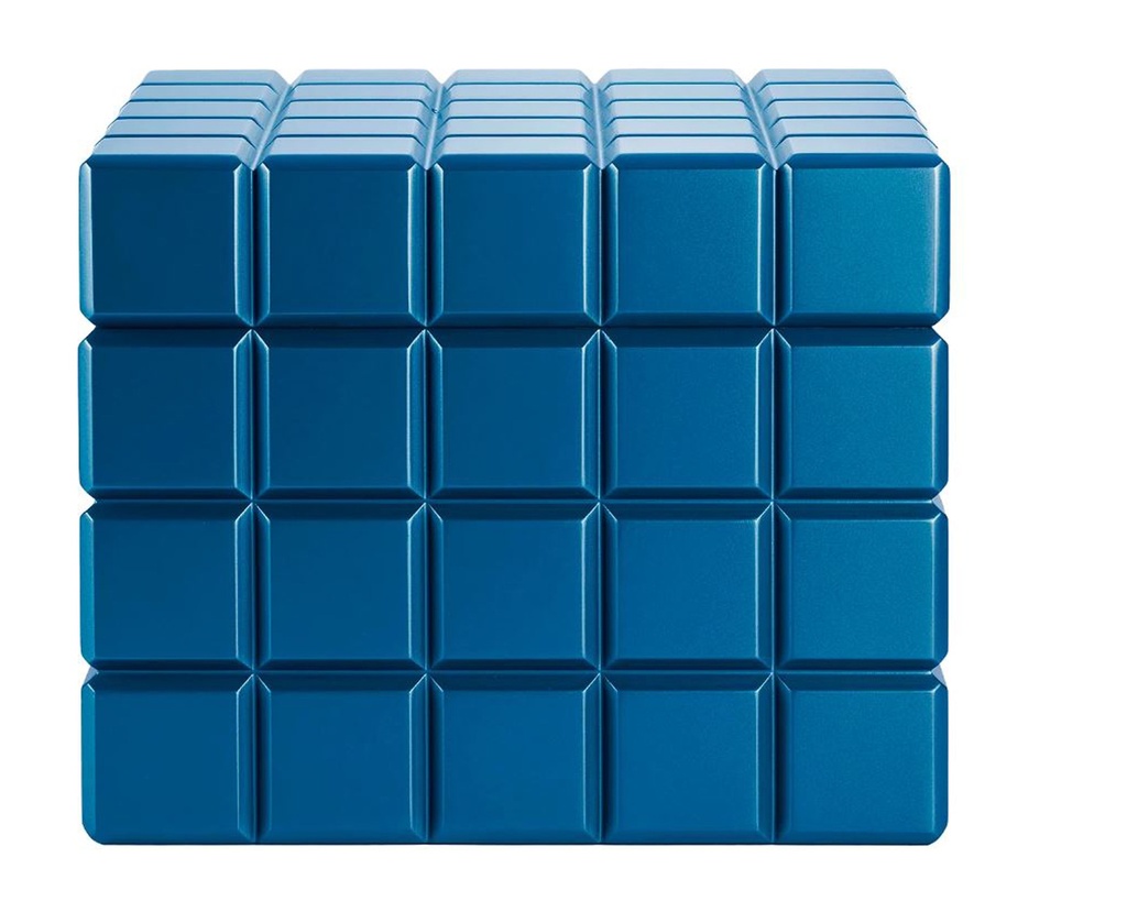 Humidor Colibri Heritage Cube Blauw - 60-80 Sigaren 