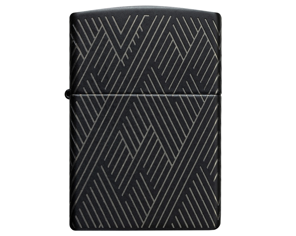 Briquet Zippo Abstract Lines Design 