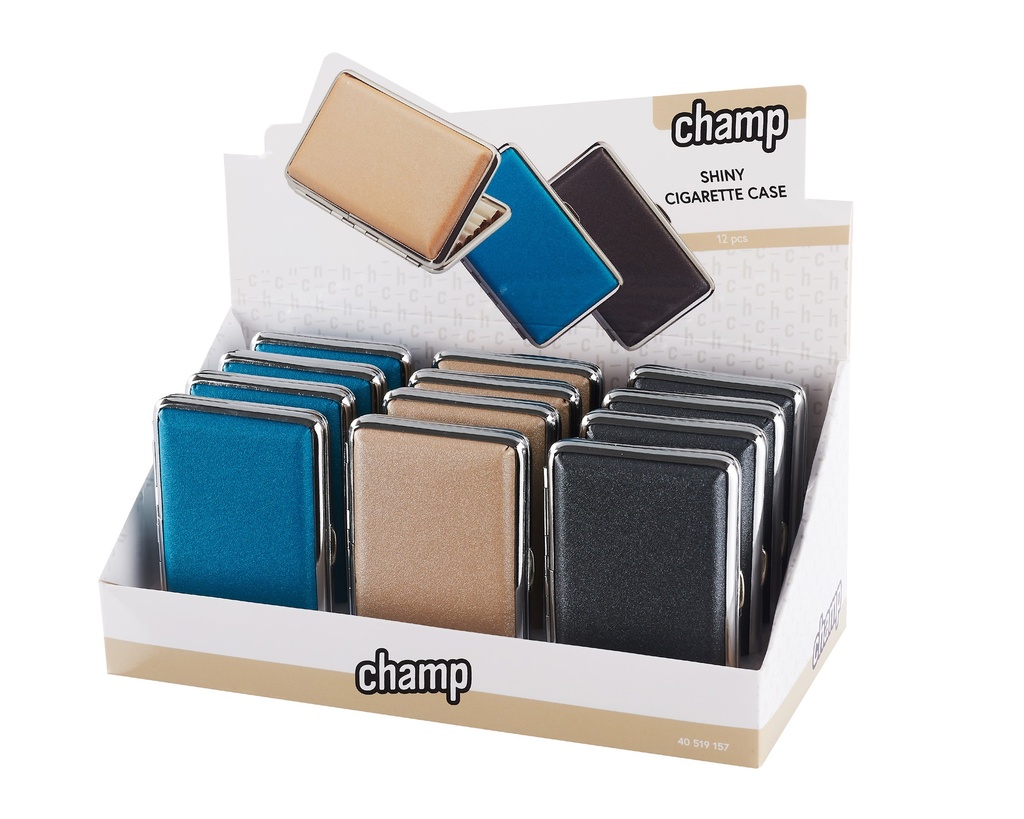 Cigarette Case Champ Shiny 12pcs