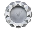 Ashtay Cigar Colibri Quasar Round Silver