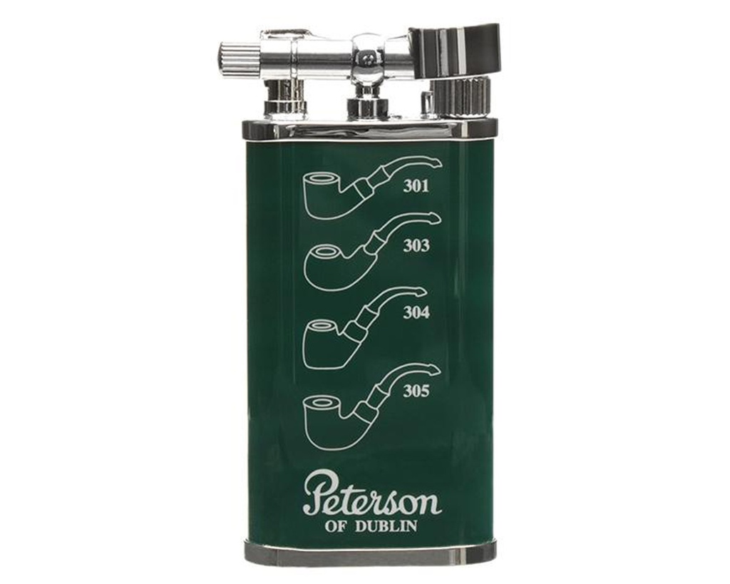 Briquet Pipe Peterson System Vert