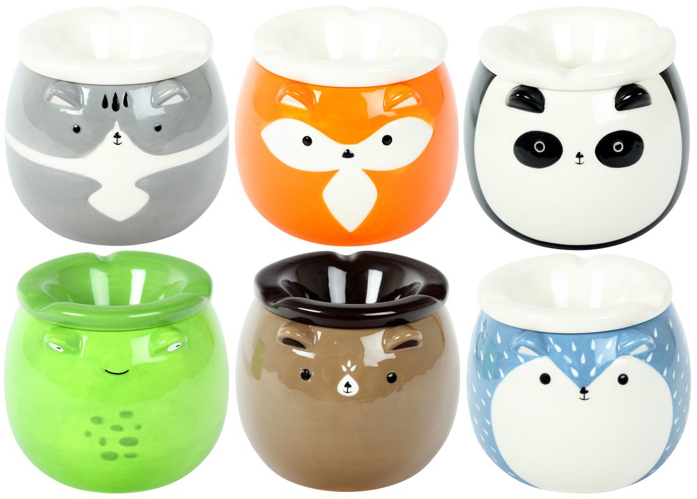 Cendrier Céramique Bébés Animaux 12cm