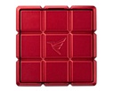 Coupe Cigare Colibri Heritage Cube Table Rouge