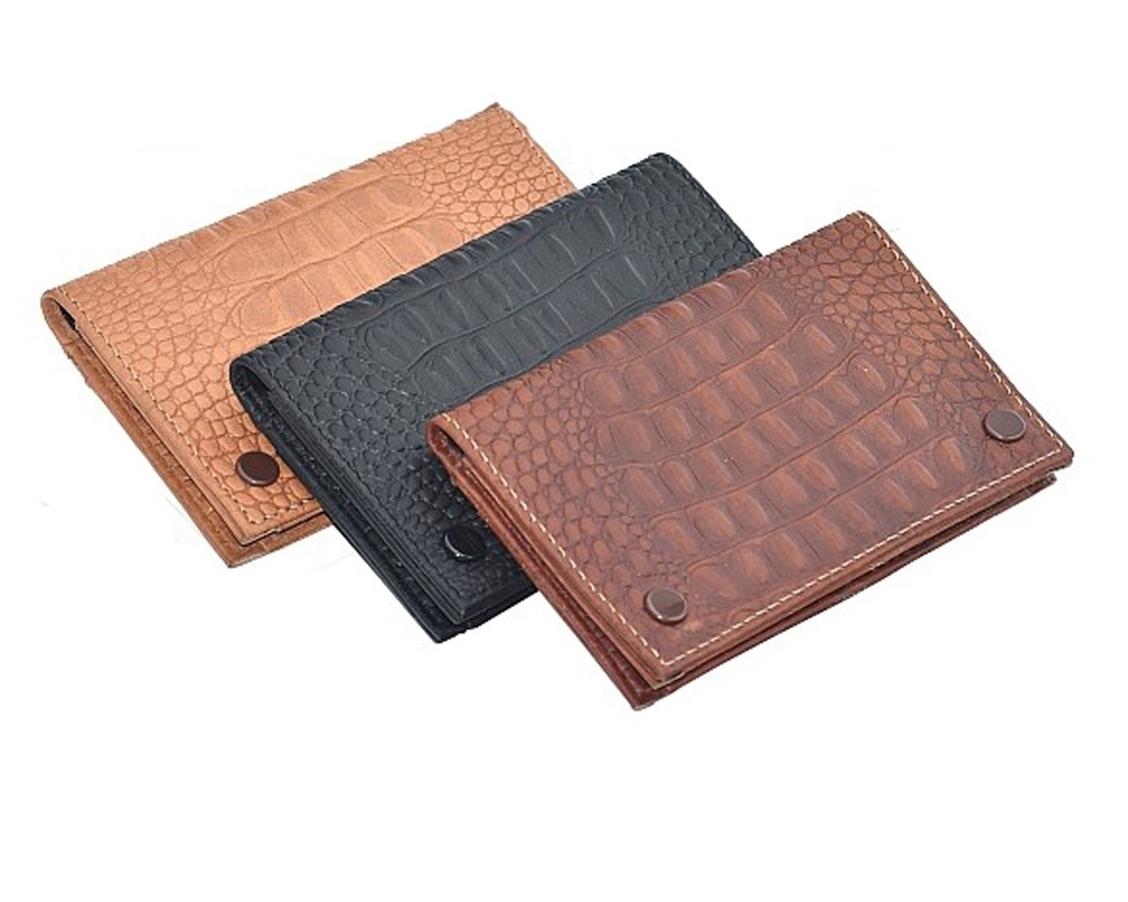 Tabakszak Lubinski RYO Croco Leder Assorti 