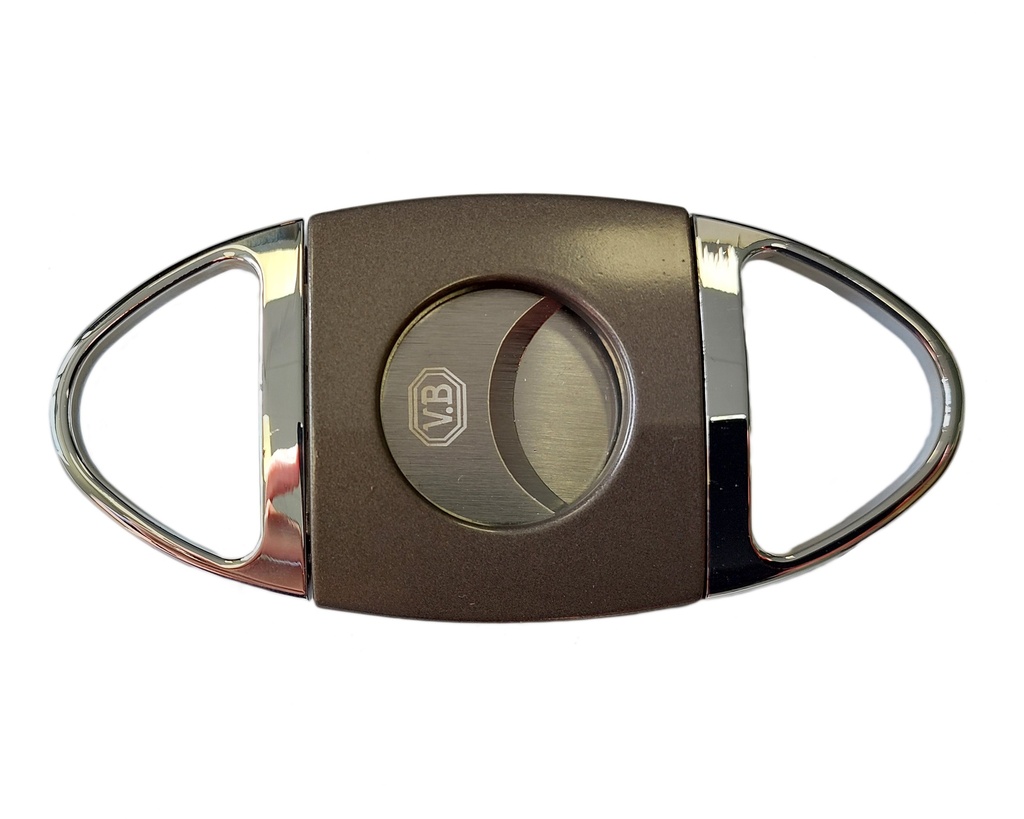Cigar Cutter VB Elegant Metal Gun Silver