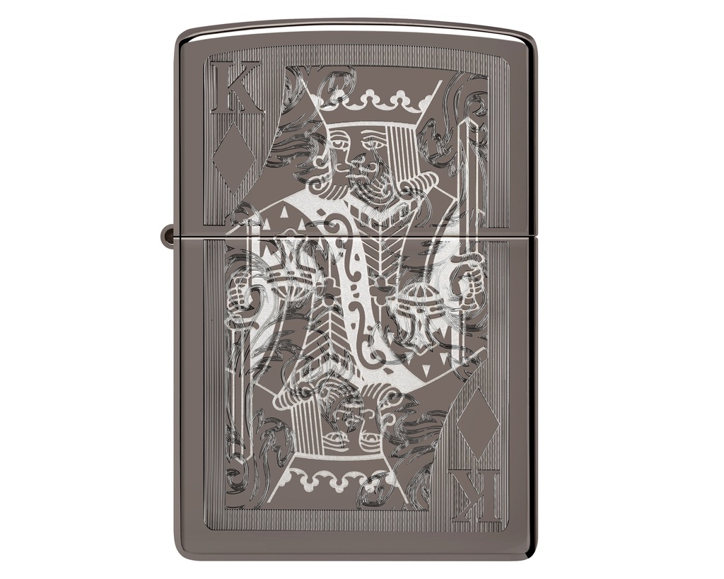Lighter Zippo Kings of Diamonds Design