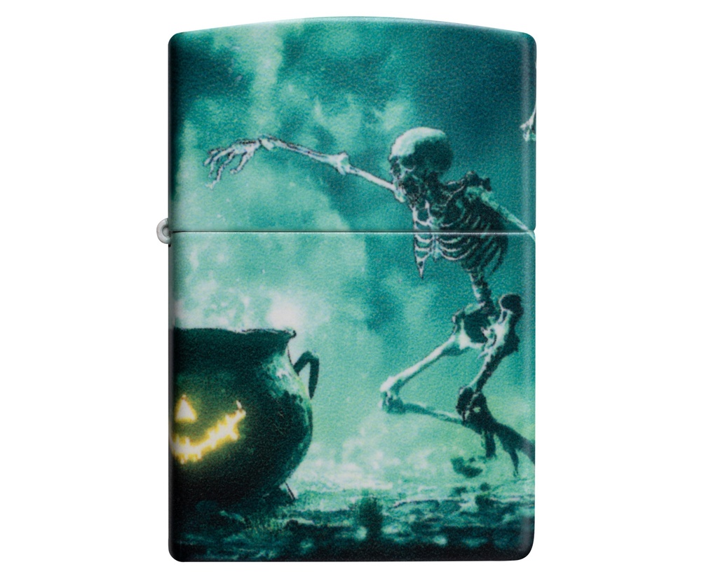 Lighter Zippo Skeletons Dancing Design