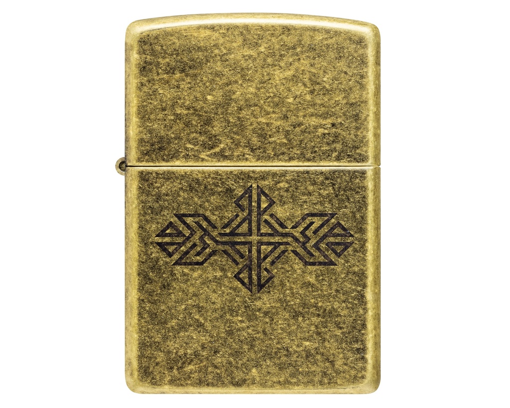 Lighter Zippo Medieval Pattern Design