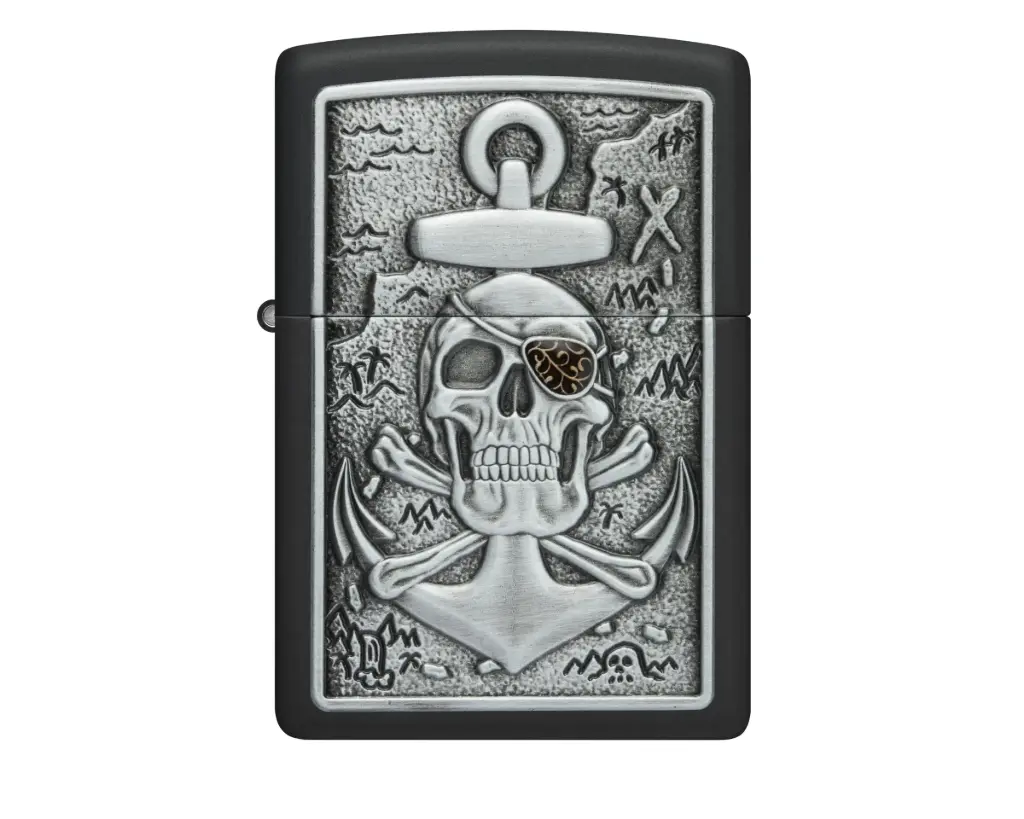 Aansteker Zippo Emblem Skull with Anchor