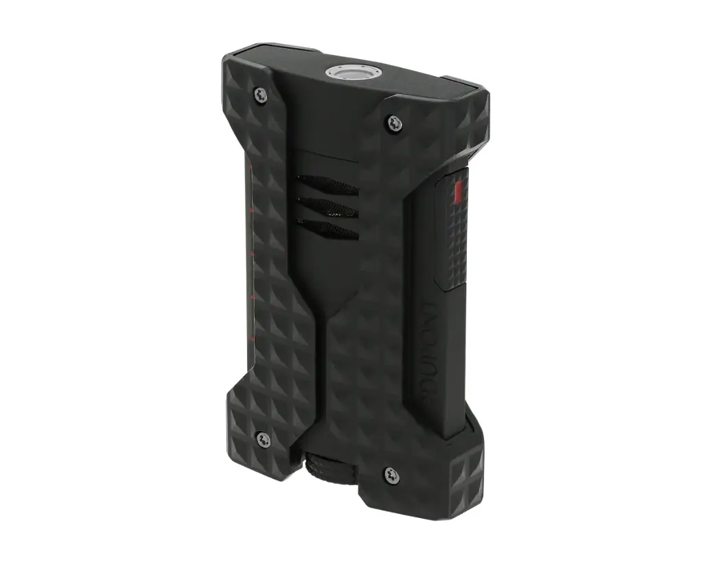 Aansteker Dupont Windproof Brushed Zwart