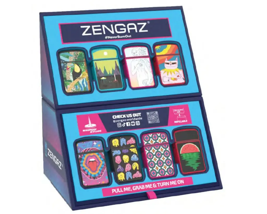 Aansteker Zengaz ZL12 Royal Jet Mini Cube S10 