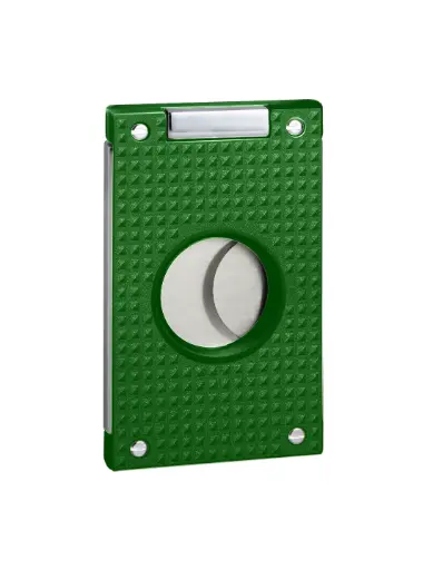 [CA11315] Cigar Cutter Caseti Diamond Green Matt