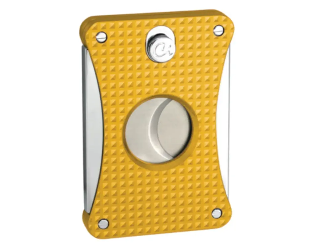Sigarenknipper Caseti Diamond Geel Mat