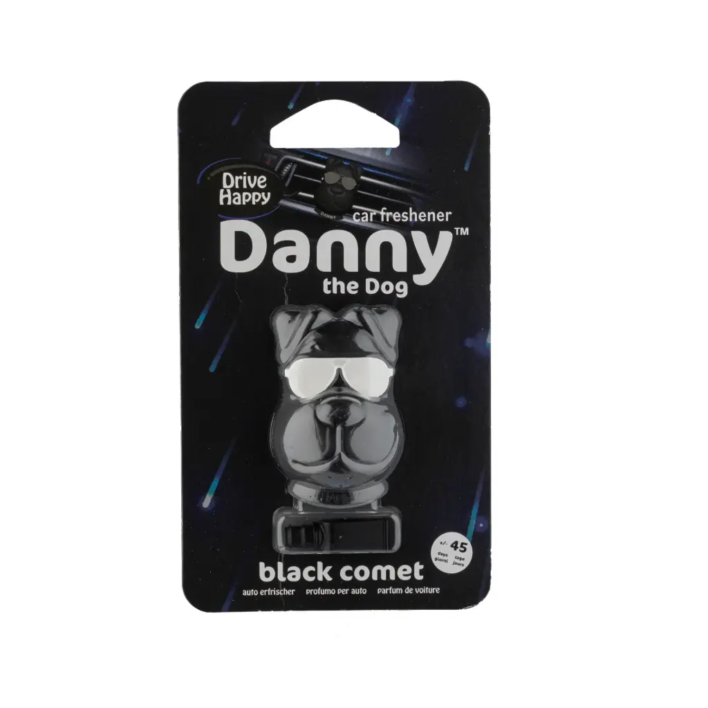 DTD Car Vent Freshener Black Comet