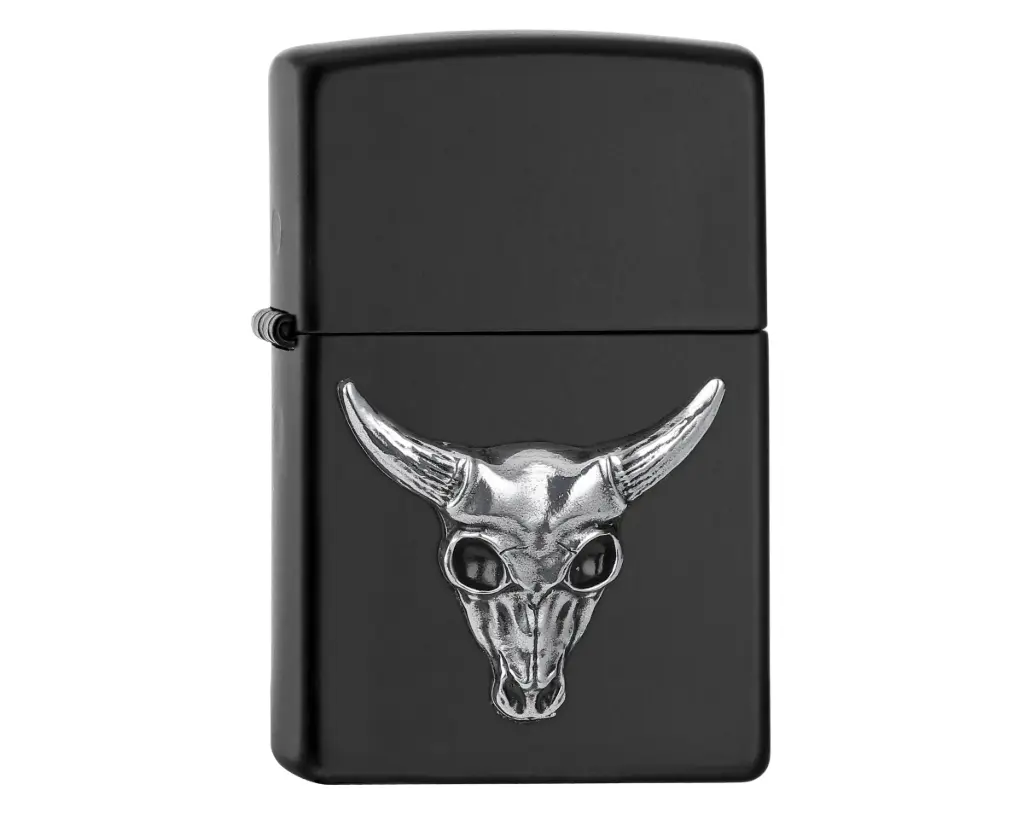 Lighter Zippo Bull Skull