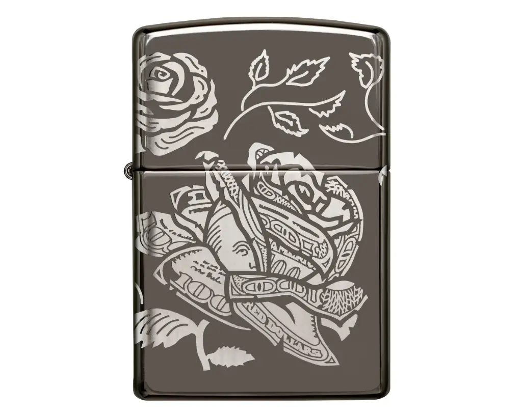 Briquet Zippo Currency Design