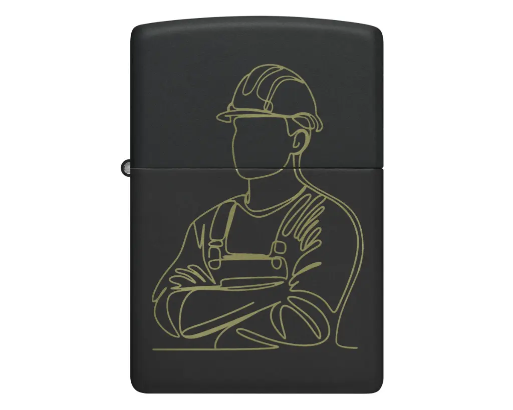 Briquet Zippo Worker Design