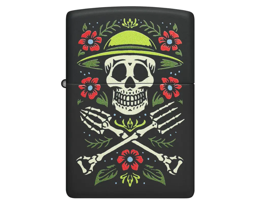 Aansteker Zippo Skull Gardener Design