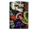 Briquet Zippo Psychedelic Skull Design