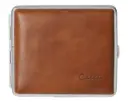 Etui Cigarette Caseti Leather Light Brown