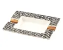 Ashtray Cigar Ceramic Angelo New Bone B 2 Rests