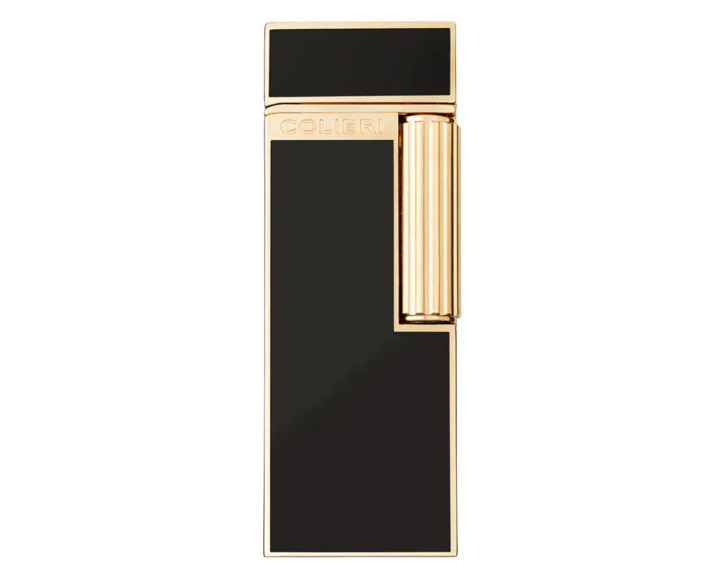 Lighter Colibri Continental Soft Flame Black/Gold