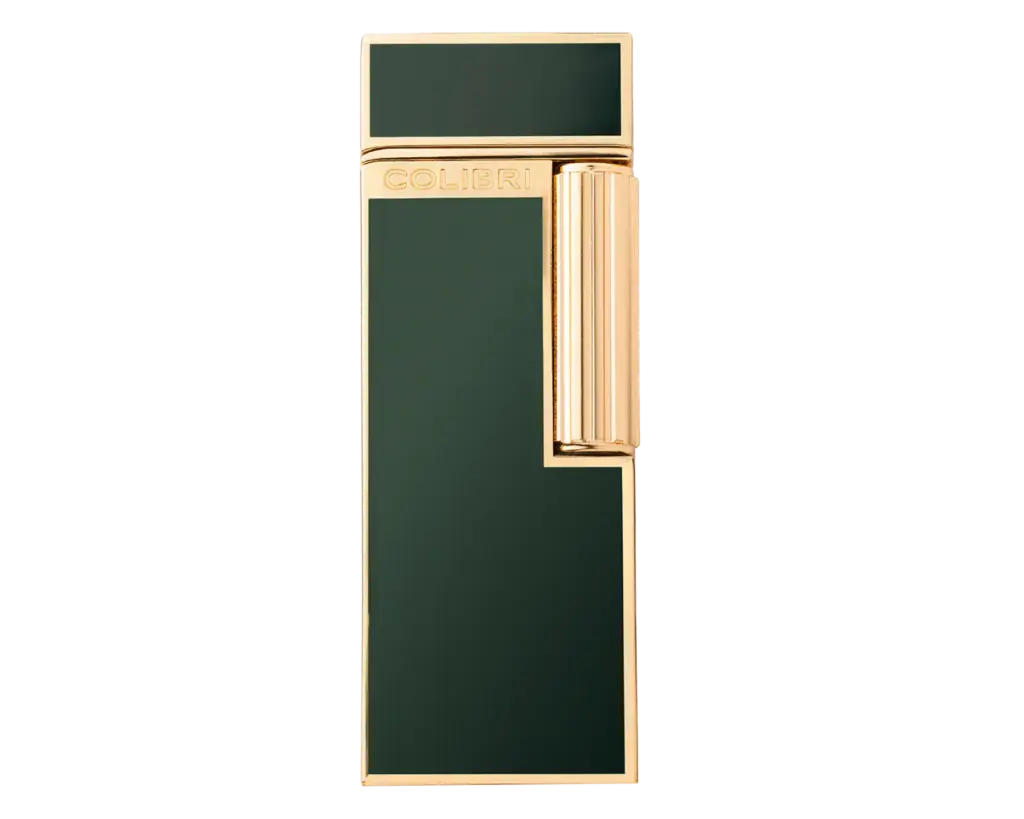 Briquet Colibri Continental Soft Flame Vert