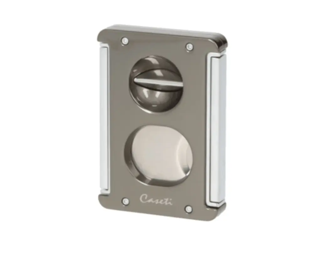 Cigar Cutter Caseti Multi Chrome Grey Glossy