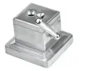 Cigar Cutter Lubinski Table S-V Chrome