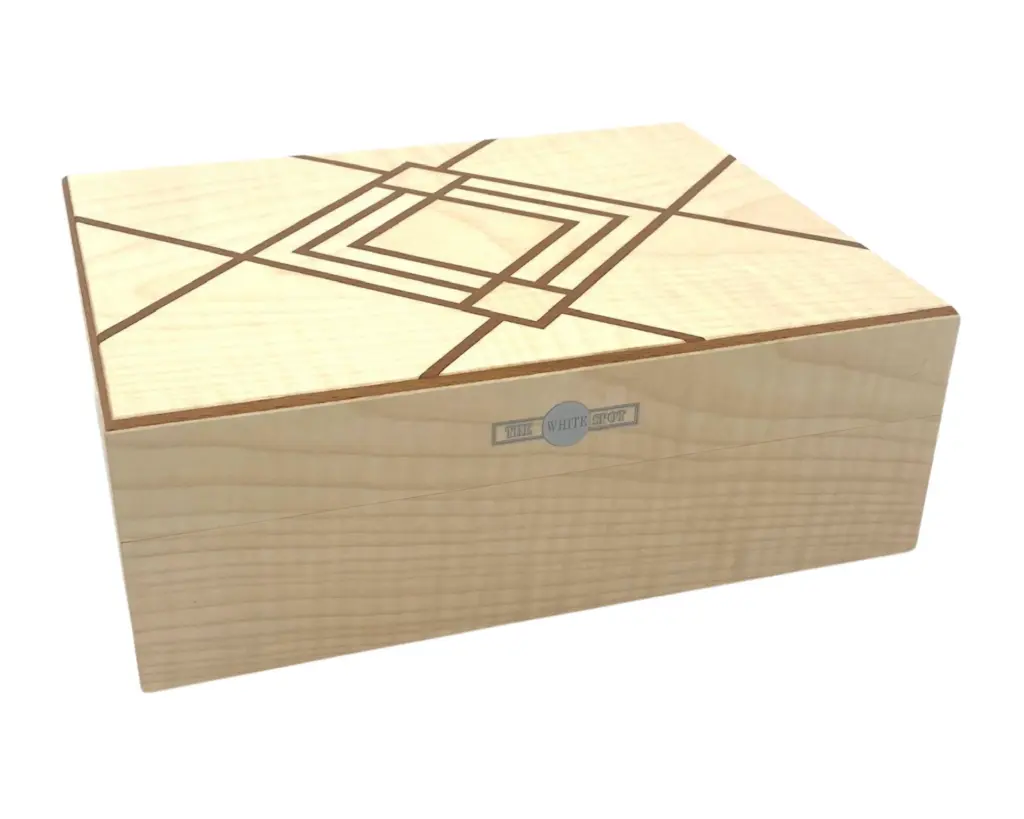 Humidor Dunhill White Spot AD Grijs - 50 Sigaren   