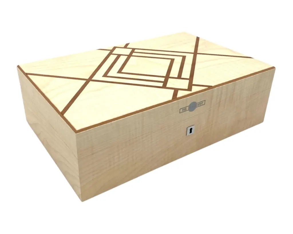 Humidor Dunhill White Spot AD Grijs - 100 Sigaren    