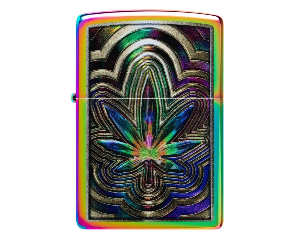 Briquet Zippo Metallic Leaf